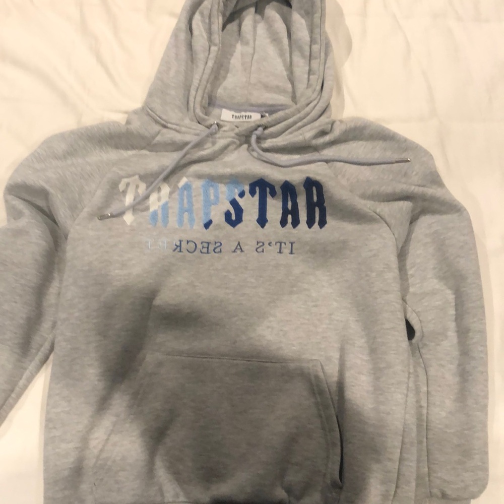 100% Authentic Trapstar its a secret Full Tracksuit Grey